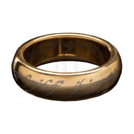 Lord of the Rings Tungsten Ring The One Ring (gold plated) Size 12